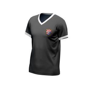 Gold Coast Knights Shirt GREY/BLACK - ADULTS
